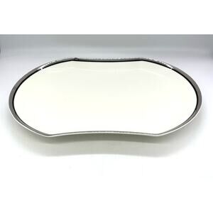 Mikasa Solitude Bone China Platter 14 5/8 x 9 3/4 Japan